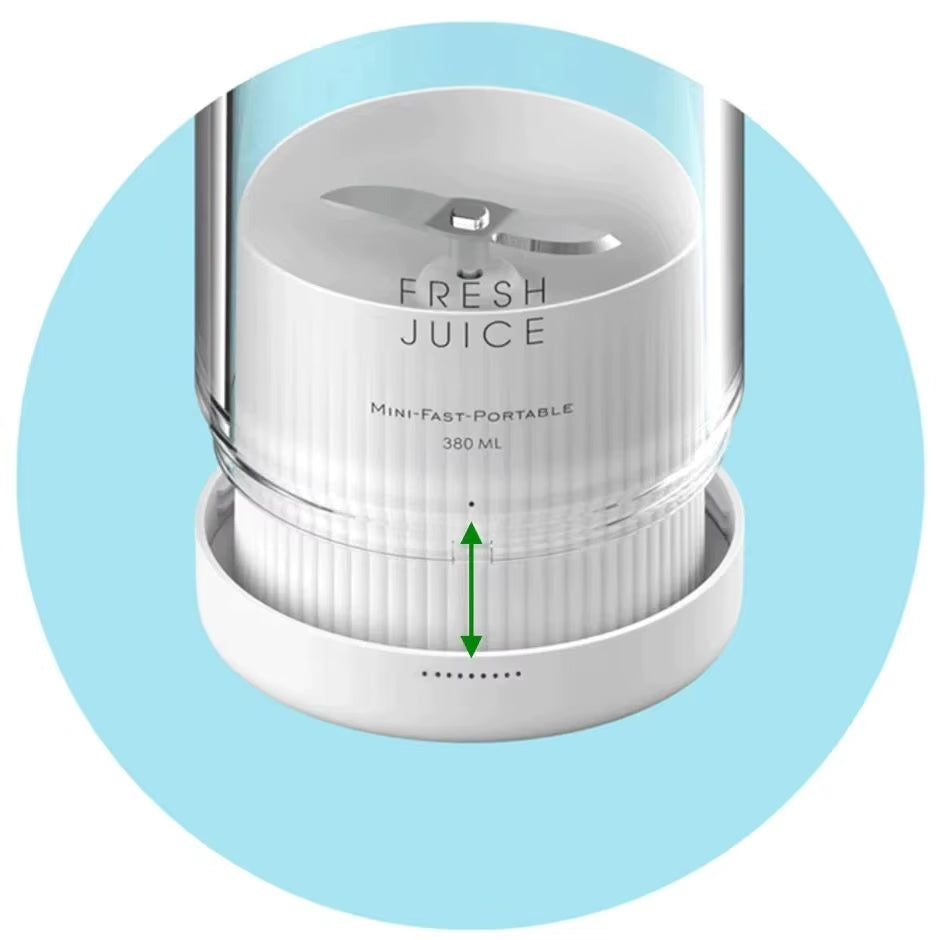 Rechargeable 350Ml Portable Juicer, Wireless Orange Blender, 50W USB Fruit Mixer, Fast Shipping from US Warehouse