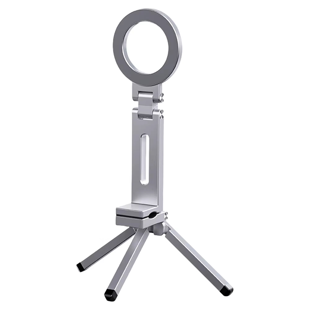 For Magsafe Airplane Phone Holder Foldable Tripod Portable Magnetic Phone Holder Cell Phone Stand for Iphone 16 15 14 13