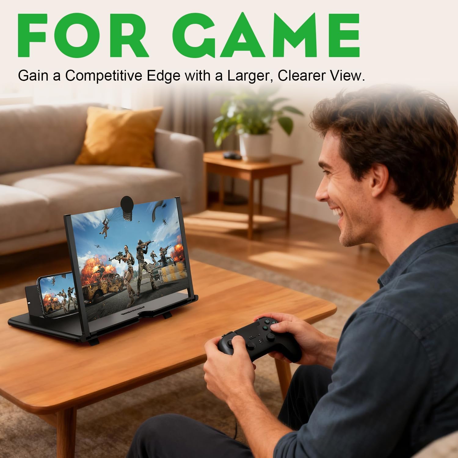 14-Inch 3D HD Phone Screen Magnifier