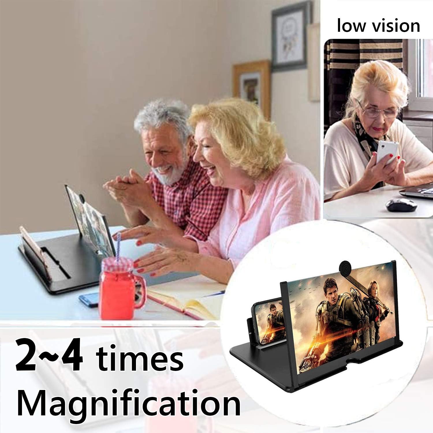 14-Inch 3D HD Phone Screen Magnifier