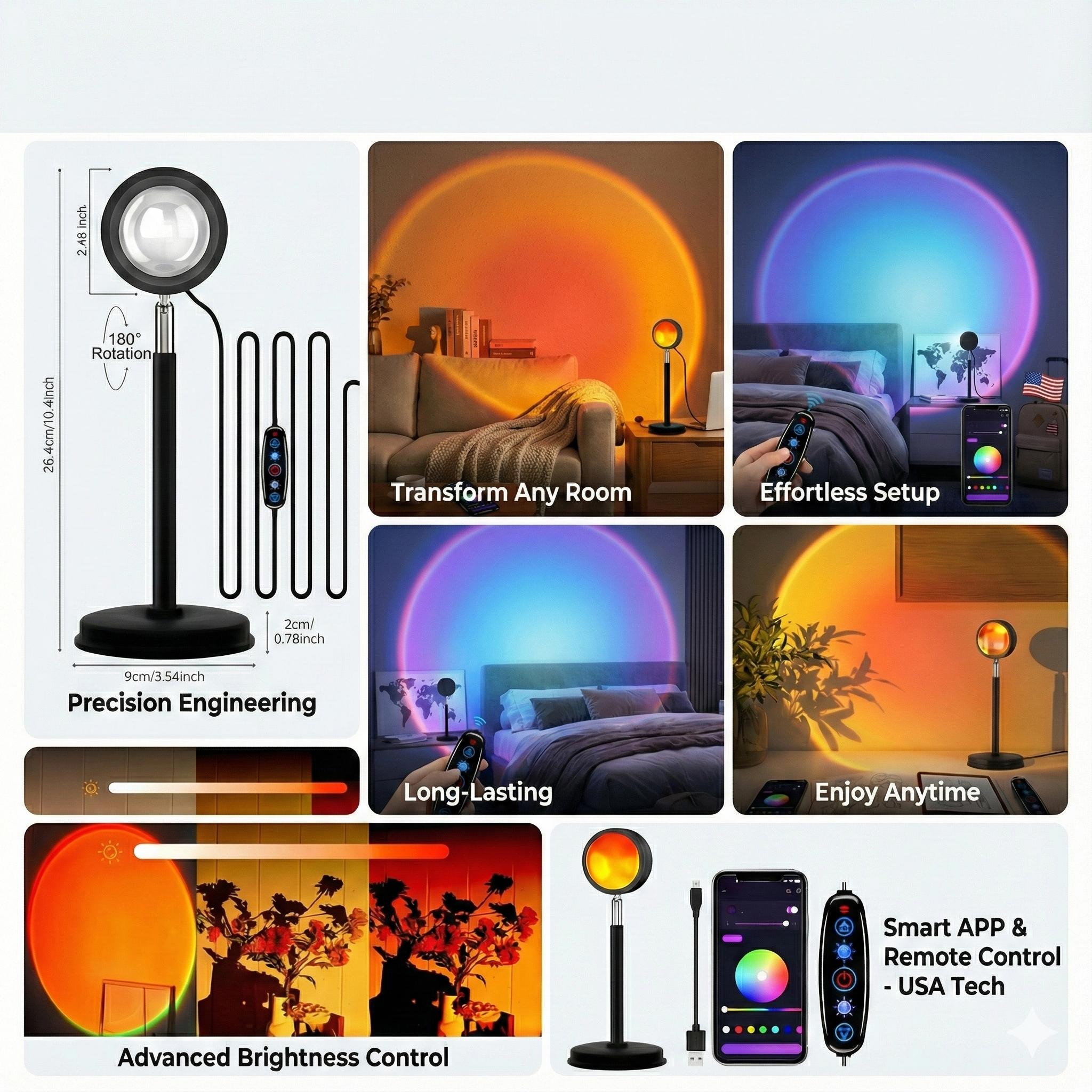 Sunset Lamp Projector