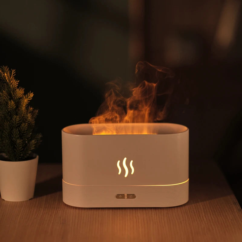New Flame Aroma Diffuser Ultrasonic Humidifier