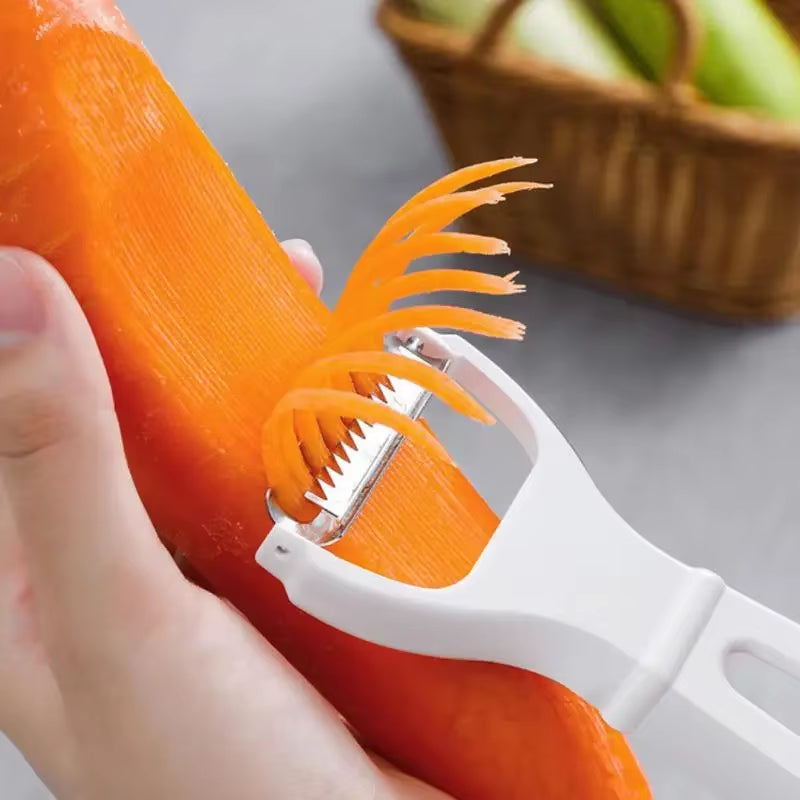 Portable Multifunctional Manual Peeler Slicer Fruit Vegetable Shredder Sharp Labor-Saving Household Kitchen Accessories Tools