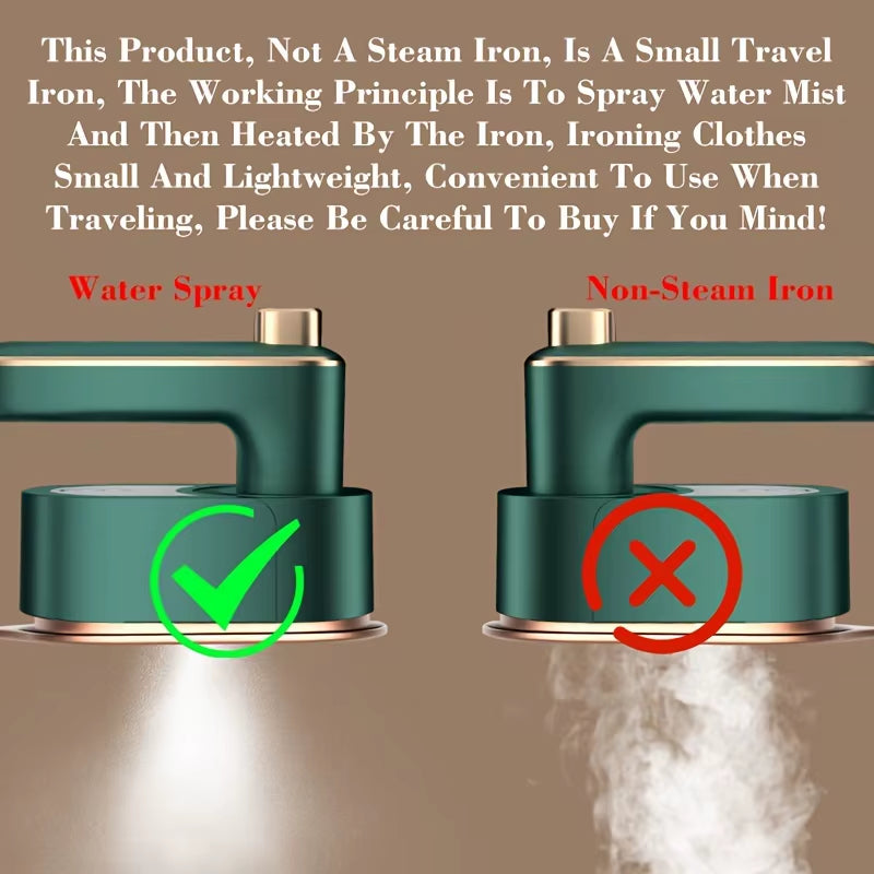 Handheld Clothing Plate Iron I Portable Travel Steam Iron 